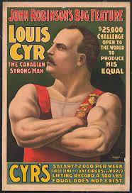 Poster for Circus Strong Man