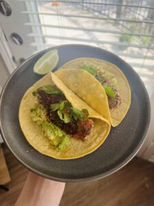 Black Bean Tofu Breakfast Taco